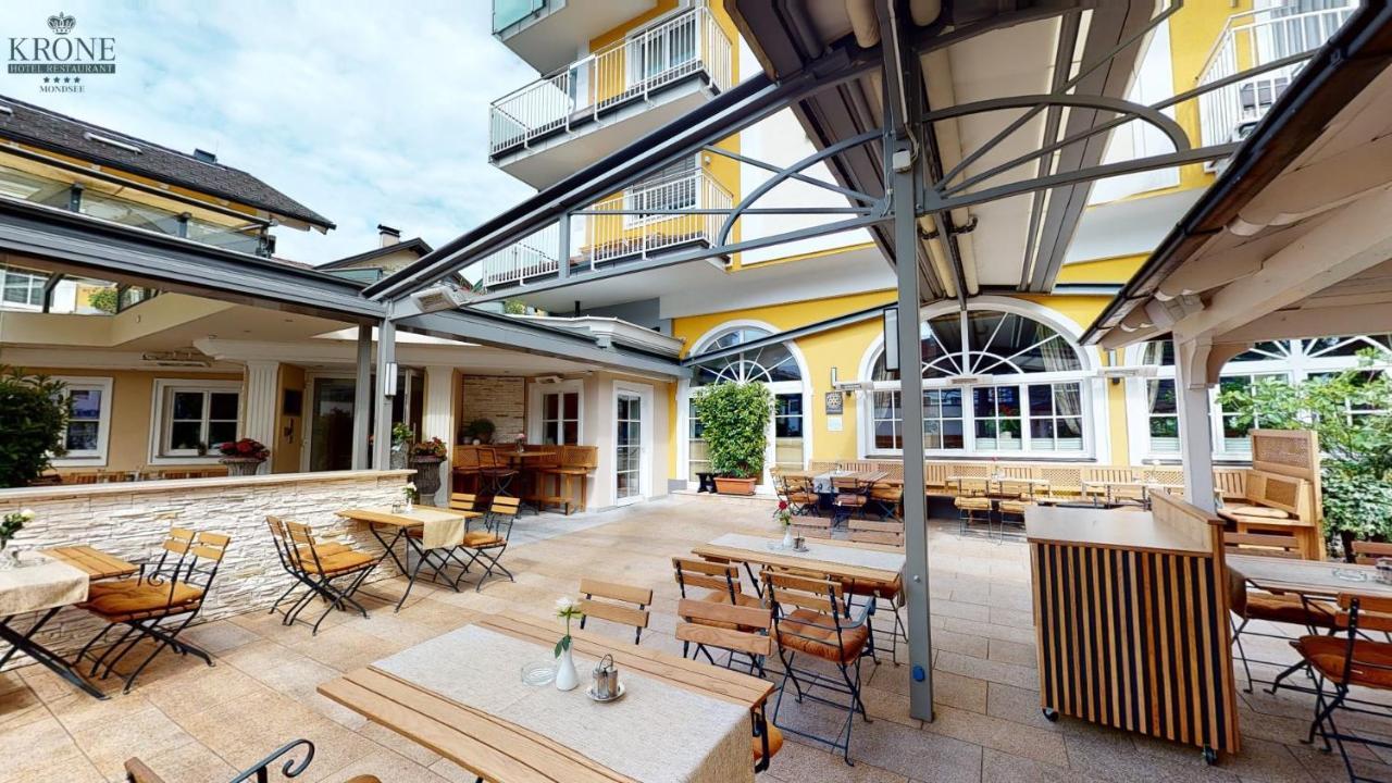 Hotel Krone Mondsee Eksteriør bilde